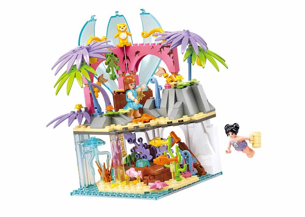 Sluban - Girls Dream - Secret Island (224 Pcs) - Age +6