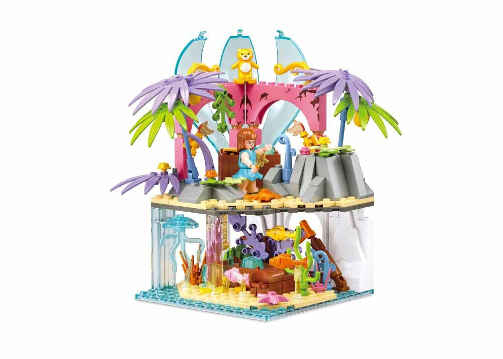 Sluban - Girls Dream - Secret Island (224 Pcs) - Age +6