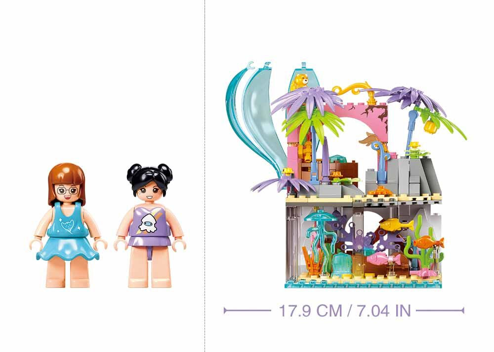 Sluban - Girls Dream - Secret Island (224 Pcs) - Age +6