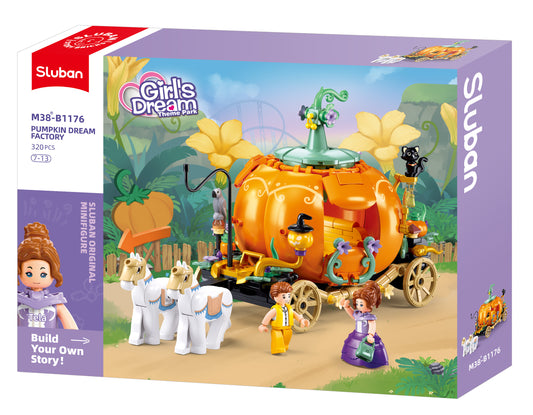 Sluban - Girls Dream - Pumpkin Carriage (320Pcs) - Age +7
