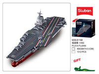 Sluban - Model Bricks - Aircraft Carrier (1312Pcs) - Age +12