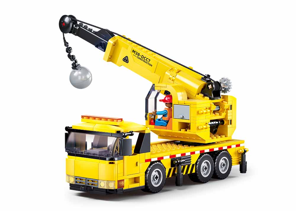 Sluban - Town - C2 Wheeled Crane 293Pcs - Age +6