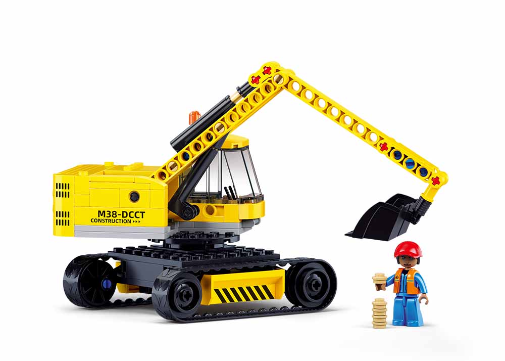 Sluban - Town - E6 Small Excavator 152Pcs - Age +6