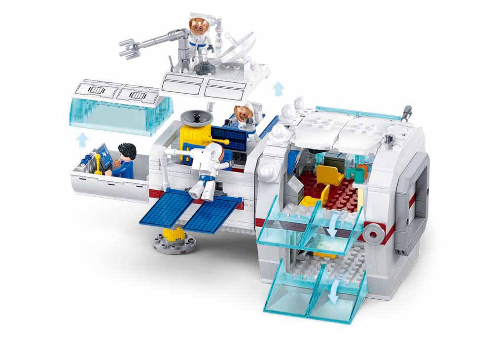 Sluban - Space - Dream Space Station Core Module - 502 Pcs - Age 7+