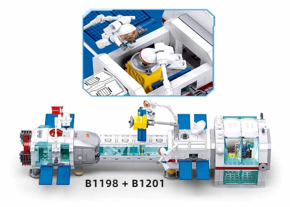 Sluban - Space - Dream Space Station Core Module - 502 Pcs - Age 7+