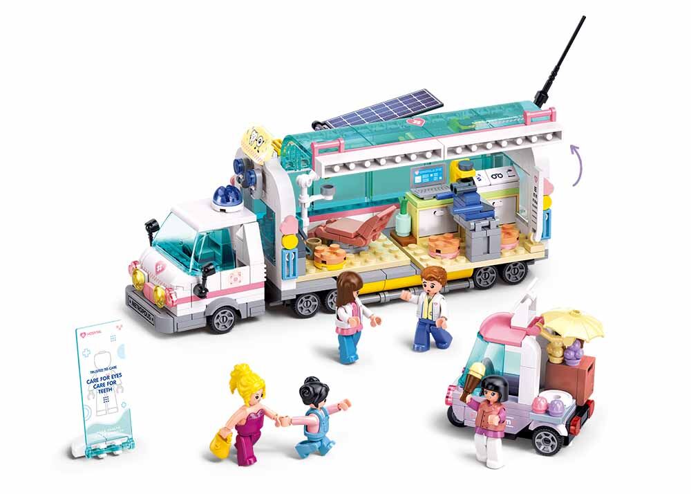 Sluban - Metropolis - Mobile Nursing Car - Age 6+