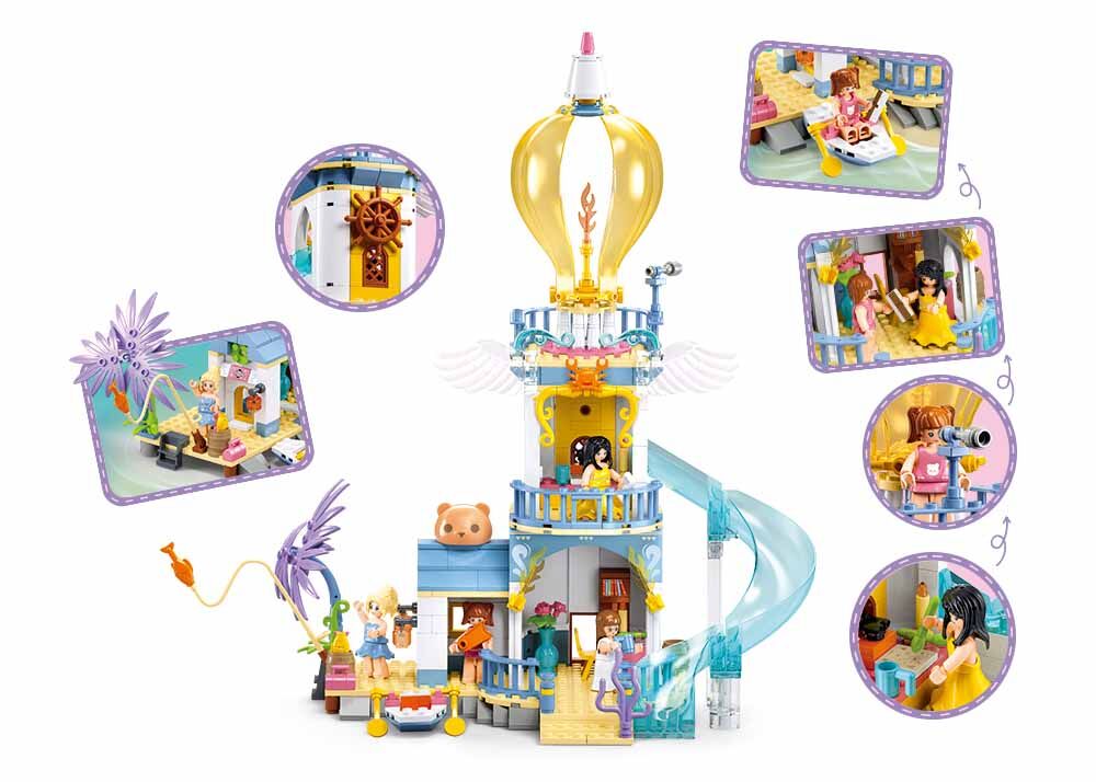 Sluban - Girls Dream - The Highlanders Lighthouse (404Pcs) - Age +7