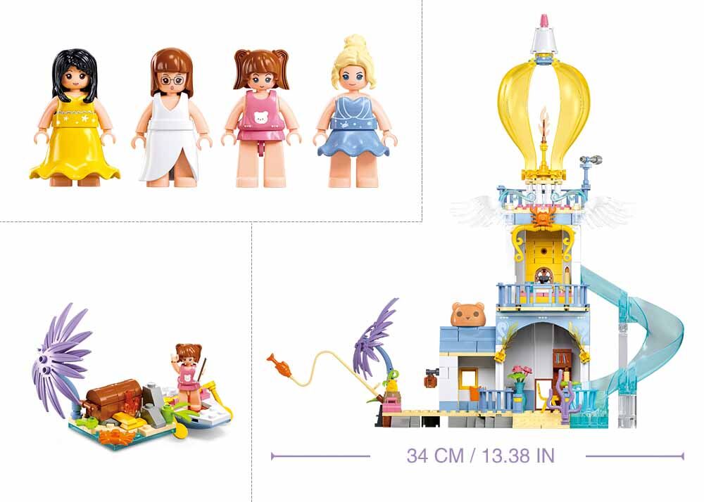 Sluban - Girls Dream - The Highlanders Lighthouse (404Pcs) - Age +7