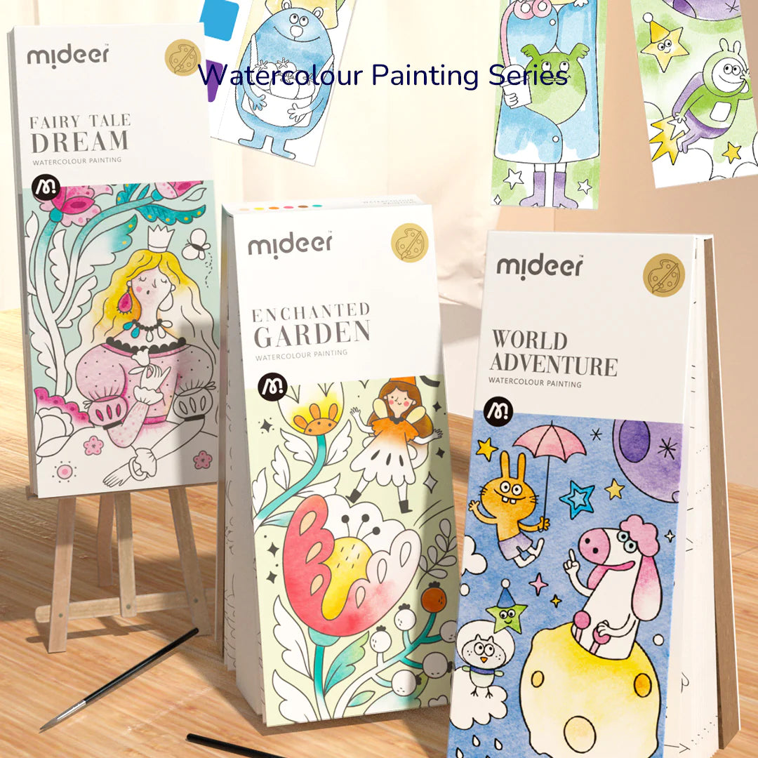 Mideer - Watercolor Painting - Fairy Tale Dream - Age 5+