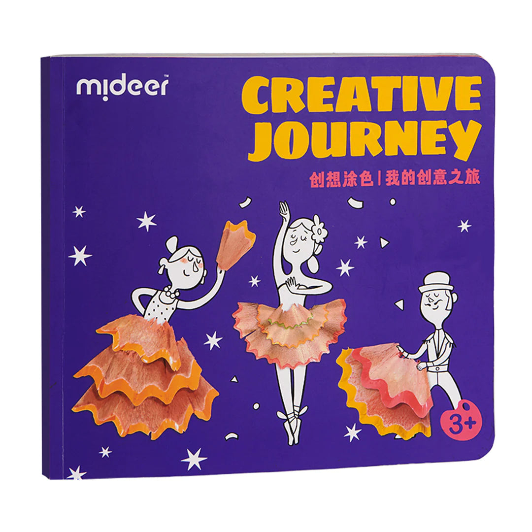 Mideer - Coloring Book - Creative Journey - Age 3+