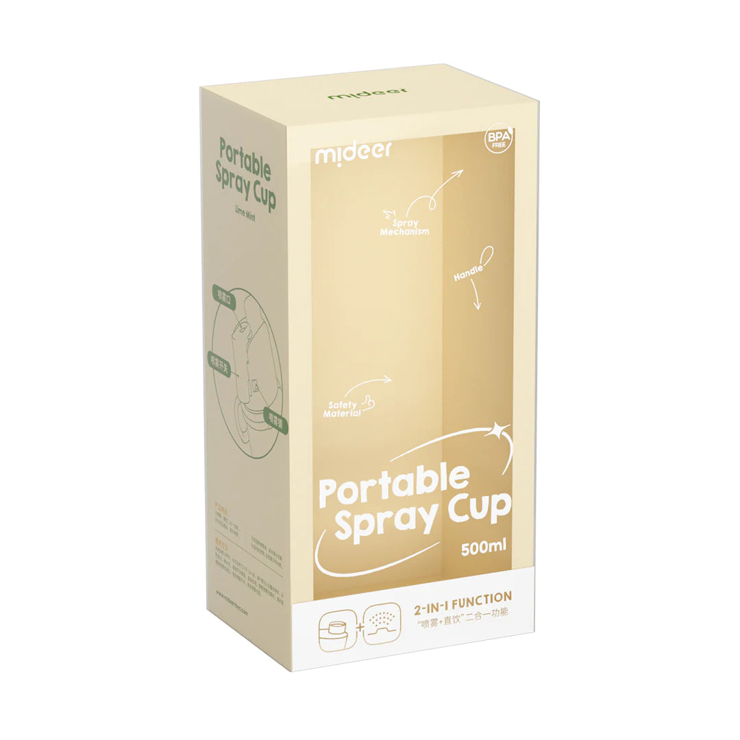 Mideer - Portable Spray Cup - Ocean Green - Age 3+