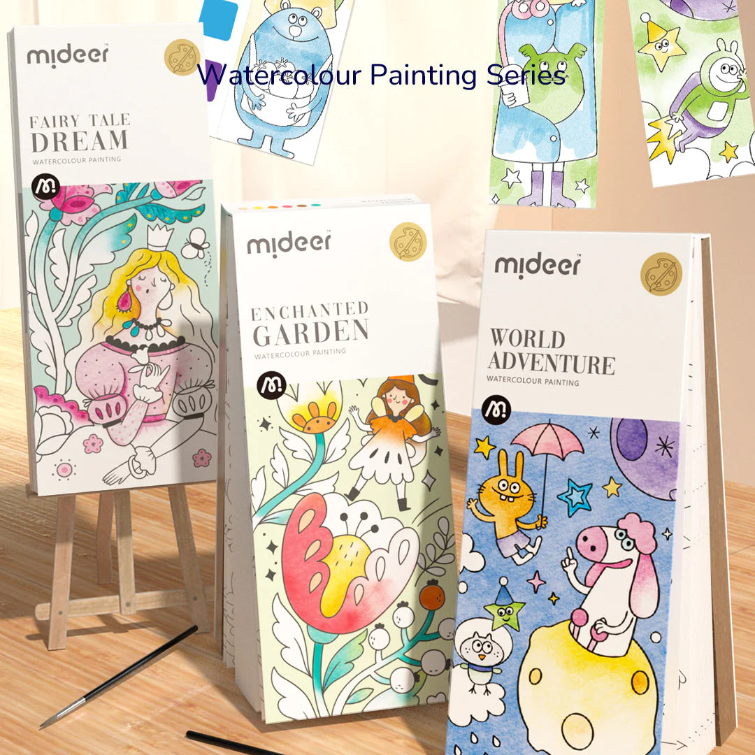Mideer - Watercolor Painting - World Adventure - Age 5+
