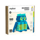 Mideer - Cityblocks - Archimedes Wooden Blocks - Cool Color Palette - Age 3+
