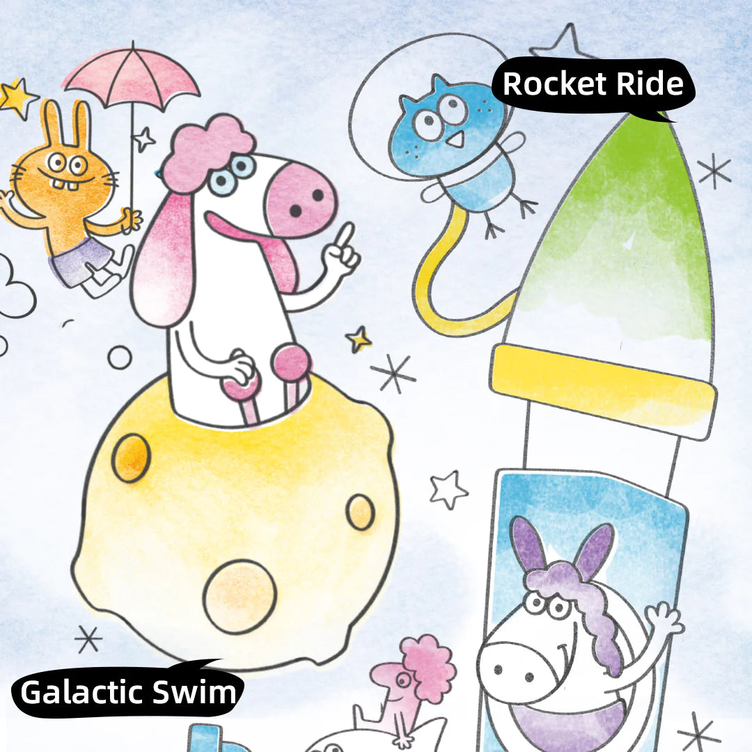 Mideer - Watercolor Painting - World Adventure - Age 5+