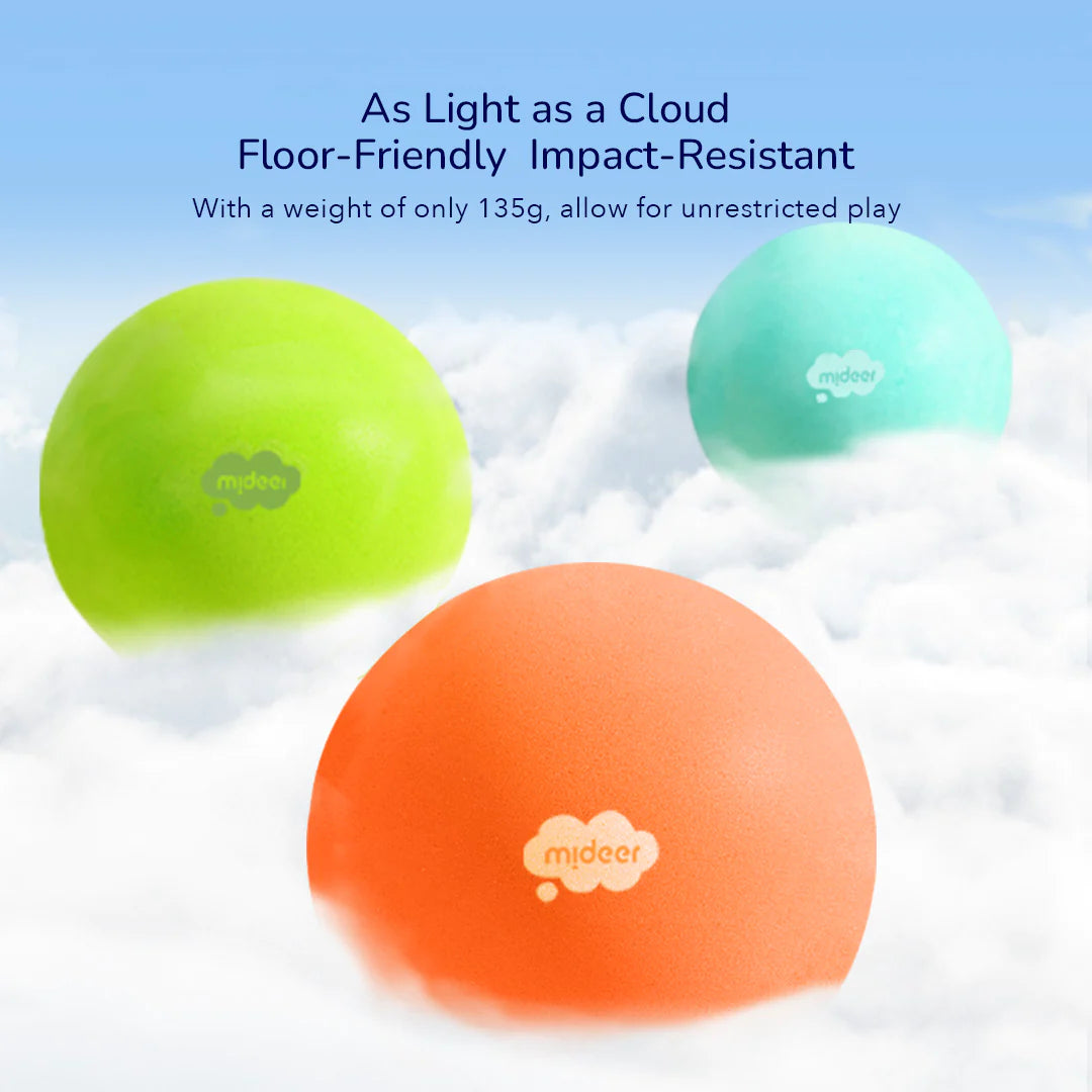 Mideer - Quiet Fluffy Ball - Tropical Orange - Age 3+