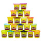 Play-Doh Super Color 20-Pack of assorted modeling compound cans