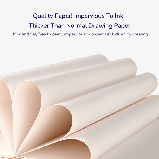 Mideer - Drawing Doodle Book - Kraft Paper - Age 3+