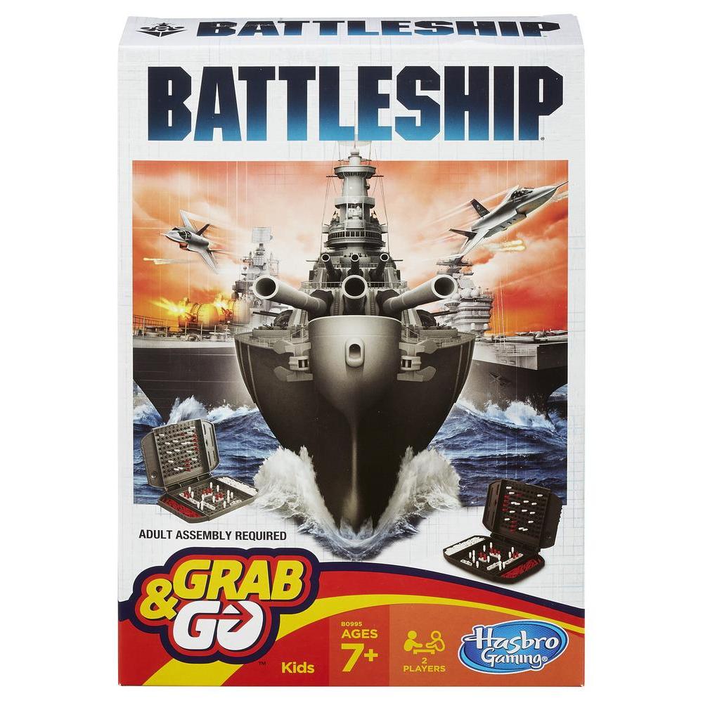 Battleship Grab & Go travel game by Hasbro Gaming