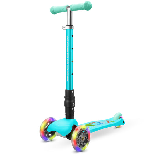 Bold Cube - Three Wheel Scooter Teeny - Ocean Aqua - Age 3-8
