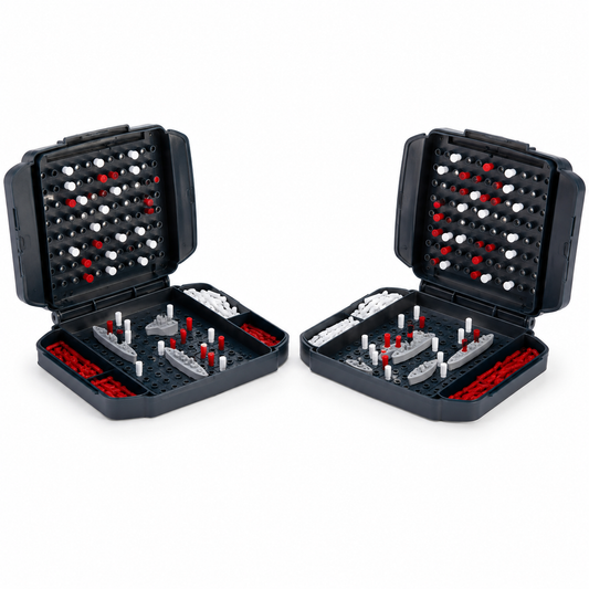 Battleship Grab & Go unboxed product angle 1