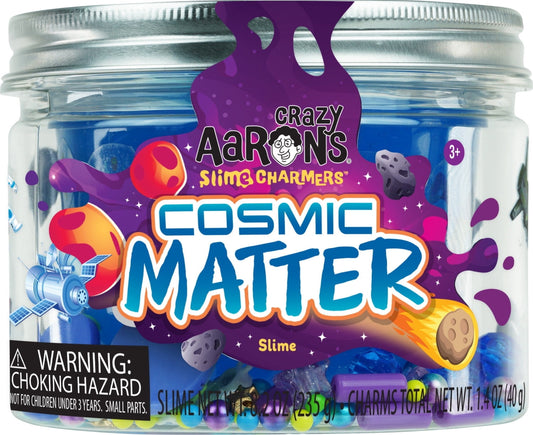 Crazy Aaron's Slime Charmers Cosmic Matter space-themed water slime
