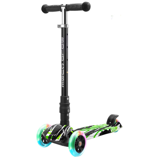 Boldcube - Big 3 Wheel Scooter - Swift Green - Age 5-10