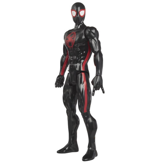 Hasbro Miles Morales Titan Hero figure on pure white background