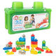 Jelly Blox Stash & Stack 2-in-1 storage case with squishy building blocks