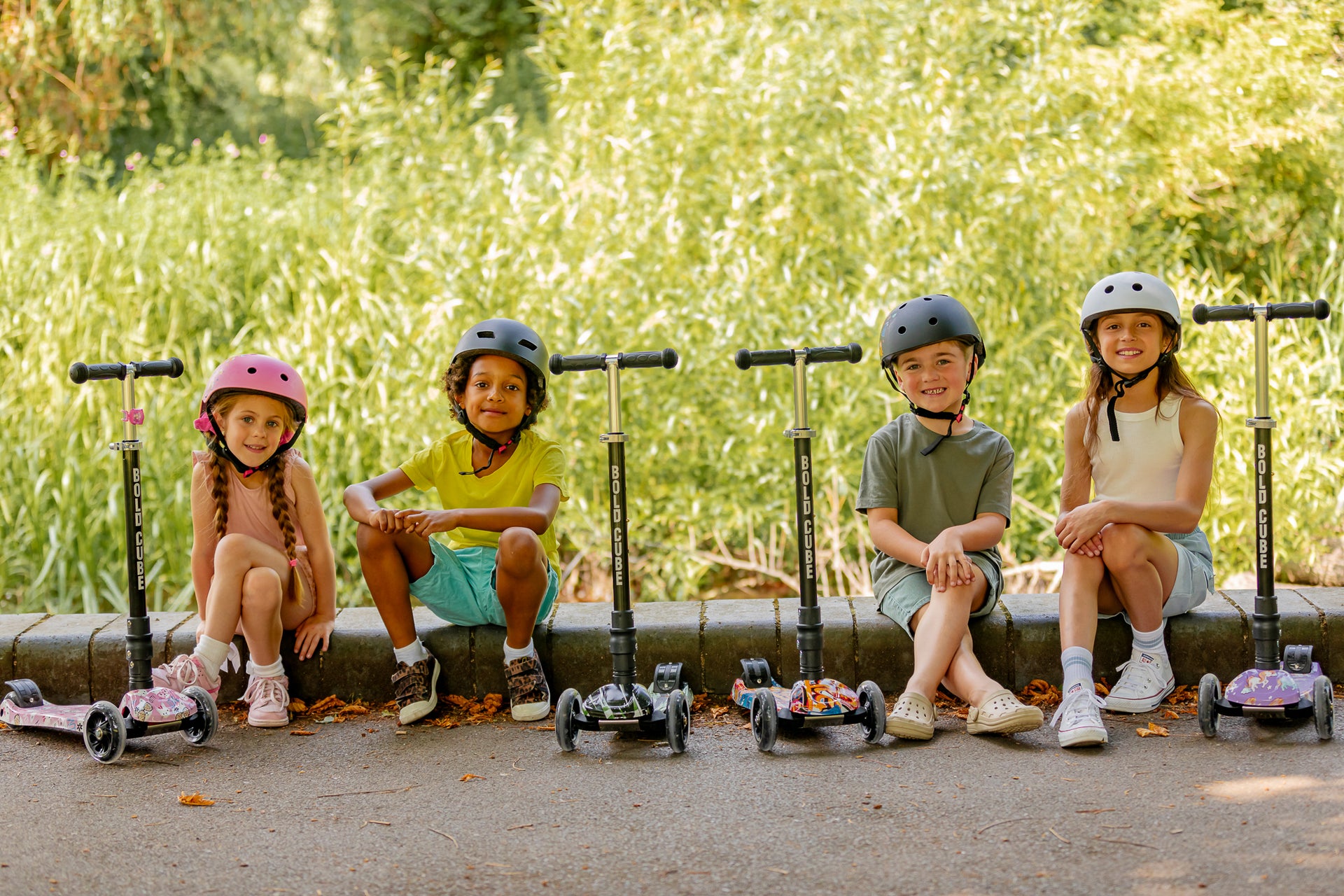 Boldcube - Big 3 Wheel Scooter - Kitty Love - Age 5-10