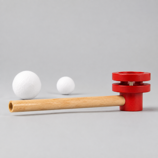 Mideer MD2242 Floating Ball Game complete set on white