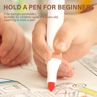 Mideer  - Washable Marker Small tip -  12 colors - Age 3+