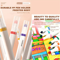 Mideer  - Washable Marker Small tip -  12 colors - Age 3+