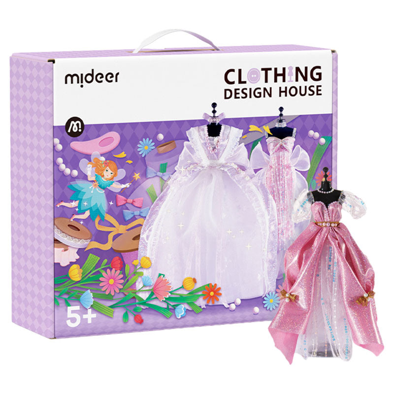 Mideer Design House Make Your Own Dress DIY Kit packaging