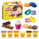 Play-Doh Little Bakery Playset box with cake stampers and modeling dough cans