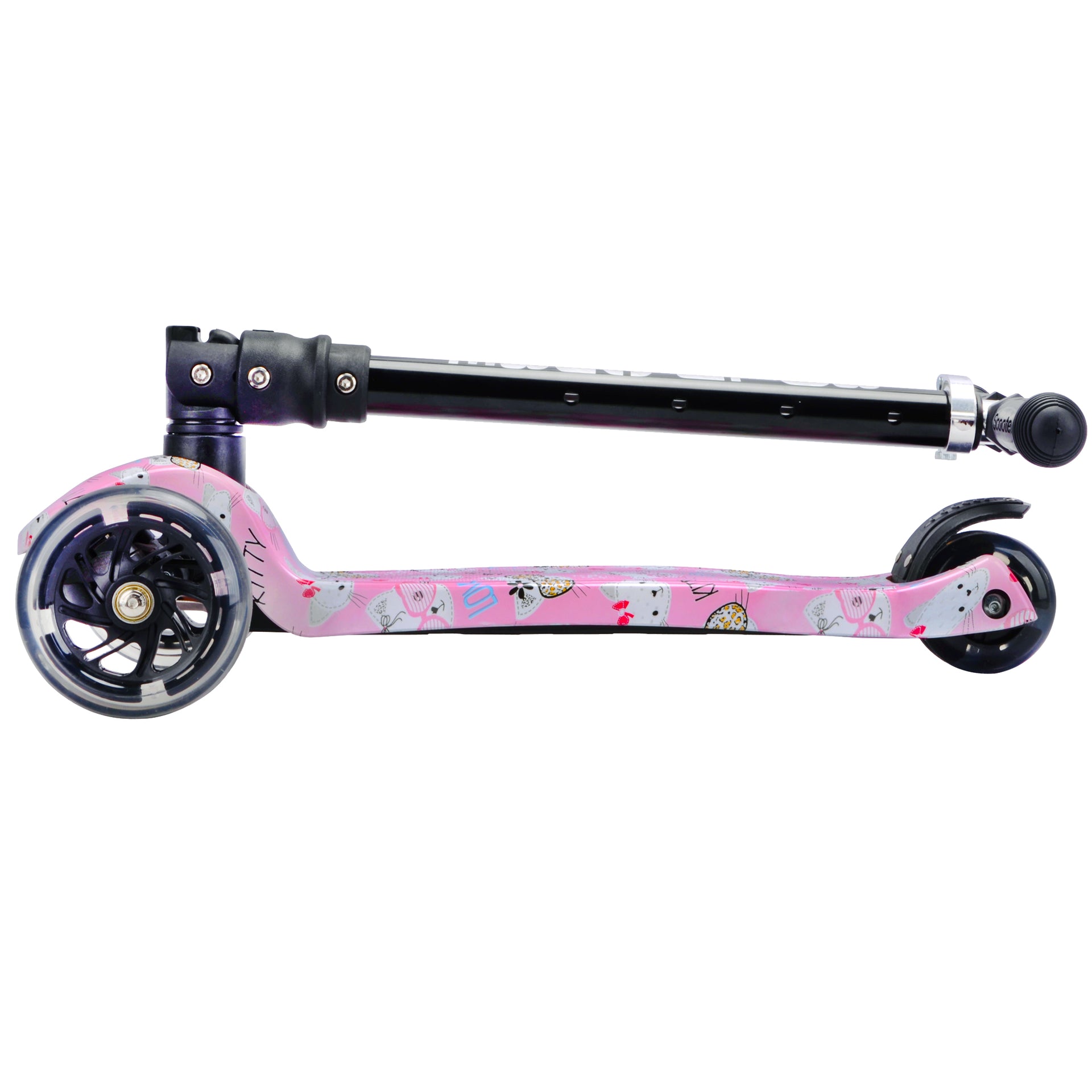 Boldcube - Big 3 Wheel Scooter - Kitty Love - Age 5-10