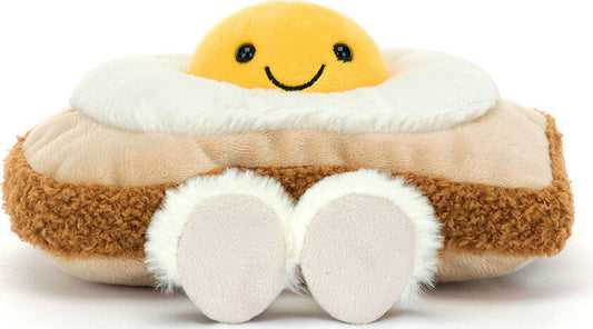 Russ Snackeez Egg On Toast plush studio product image