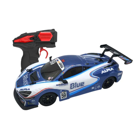 RW - 1:12 Mclaren 720S Gt3 7.2V Rechargeable Battery - Blue Color
