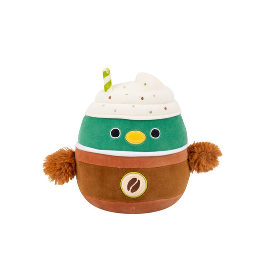 Squishmallows 7.5 inch Avery the Mallard Duck Frappuccino plush toy