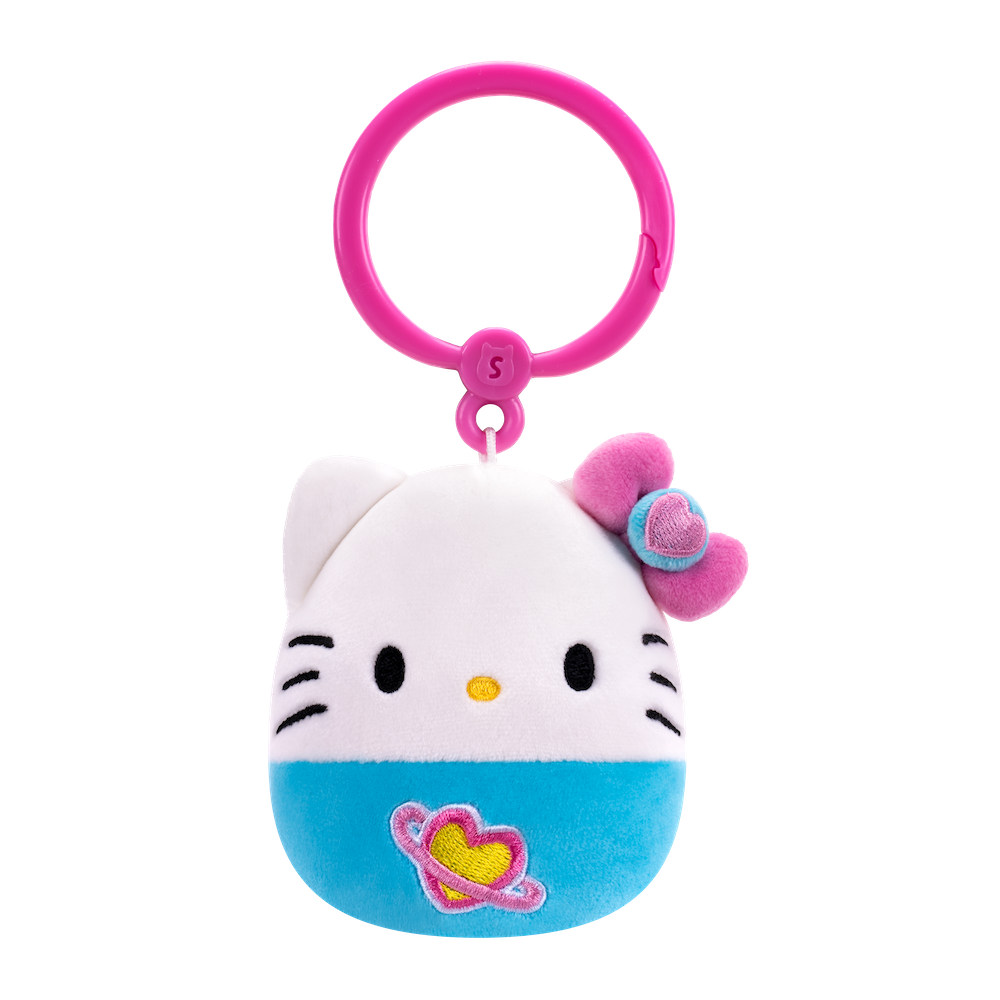 Squishmallows Hello Kitty and Friends Kawaii Tokyo Clip-On Little Plush 3.5 inch Hello Kitty