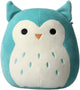 Squishmallows Winston the Teal Owl 7.5 inch plush