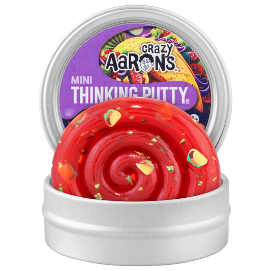 Take A Taco mini Thinking Putty tin, official product view