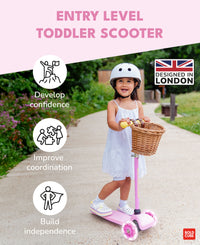 Bold Cube - Three Wheel Scooter Teeny - Pink - Age 3-6
