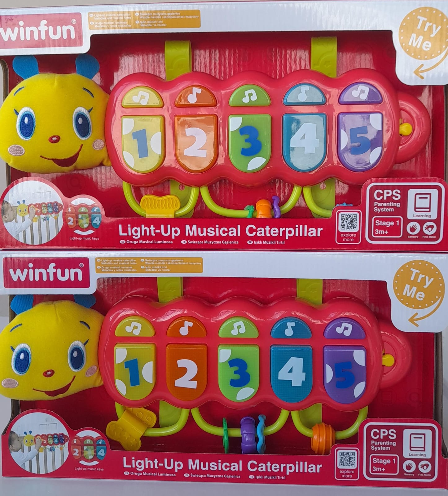 light up musical caterpillar