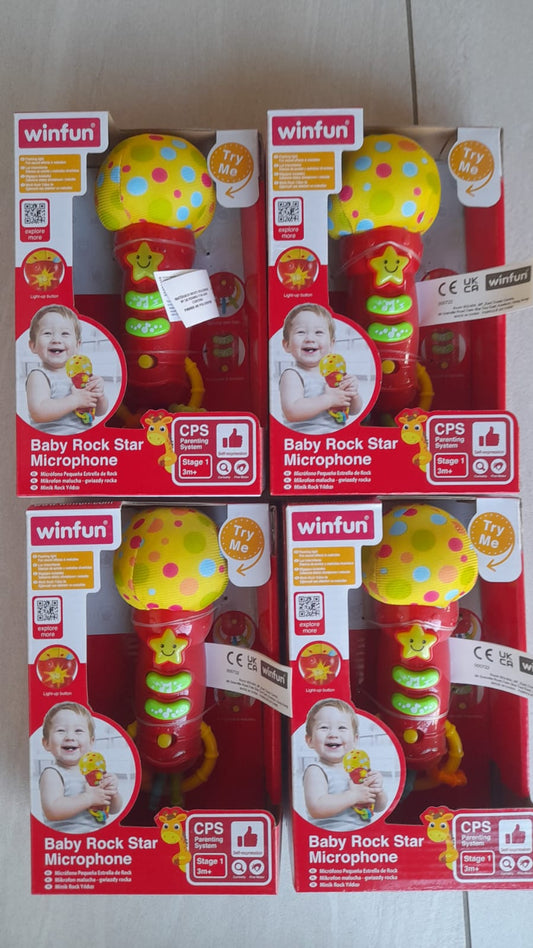 baby rock star micro phone