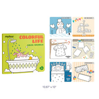 Mideer - Coloring Book - Colorful Life - Age 3+