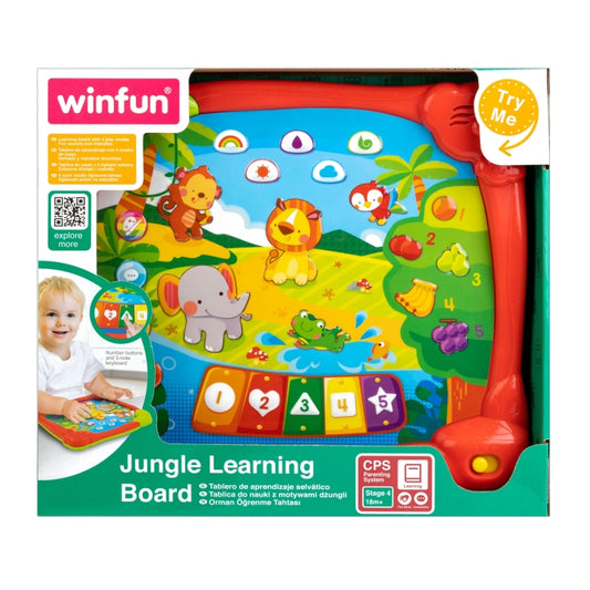 WinFun Jungle Learning Board electronic learning toy