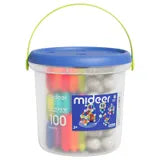 Mideer - Rainbow Magnetic Sticks - 100Pcs - Age +3
