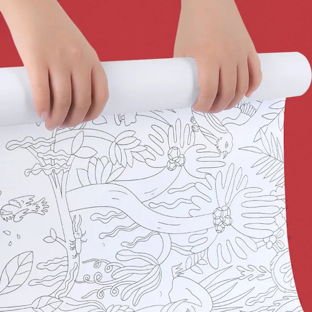 Mideer - Giant Coloring roll - jungle - Age 3+