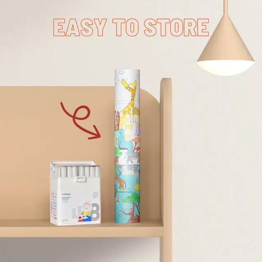 Mideer - 25m Painting Paper Roll - Age 3+