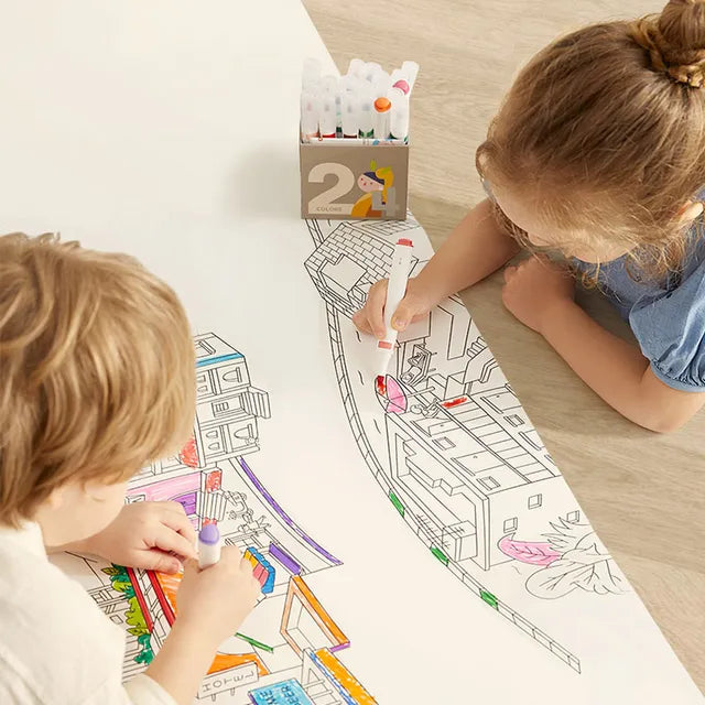 Mideer - 25m Painting Paper Roll - Age 3+